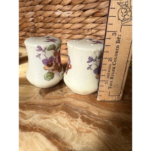 Pansie and Butterfly Lefton S&P - Picture 7 of 7